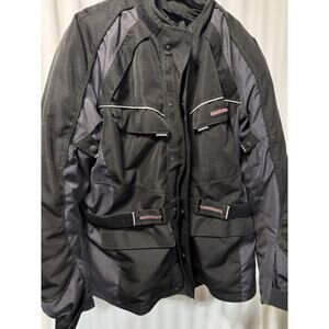 Moto, Boss Men’s 3XL With Padded Touring Armor In Slate Blue And Black